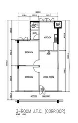 Blk 186 Boon Lay Avenue (Jurong West), HDB 3 Rooms #610610621